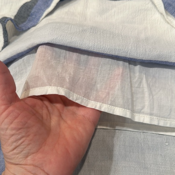 H&M Above Knee striped cami racer back sundress SZ 4 - Picture 7 of 9